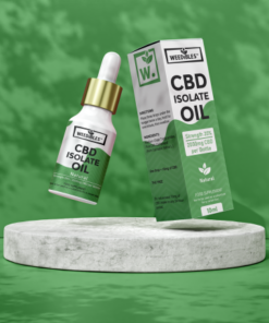 CBD Isolate Oil Drops Natural 10ml