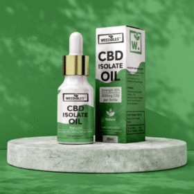 CBD Isolate Oil Drops Natural 10ml